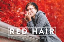 时尚人像通透暖色调LR预设/移动APP预设 REDHEAD Lightroom Preset