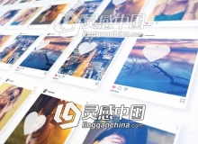 社交网络媒体LOGO标志片头AE模板