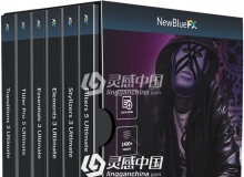 AE/PR视觉特效转场插件 NewBlueFX TotalFX7 V7.3.2009.3 Win破解版