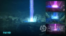魔法冲动波空间连接地面能量FX标志LOGO片头 AE模板 AE工程文件 Power Landing
