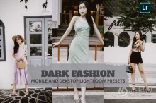 深色时尚人像调色Lightroom预设 Dark Fashion Lightroom Presets