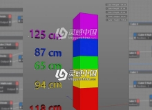 C4D使用Xpresso制作数据图表柱状图视频教程 Xpresso driven Diagram Cinema 4D