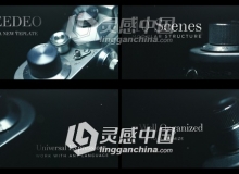 老电影婚礼记忆相机影视文字展示片头AE模板 videohive Cinematic Title Sequence