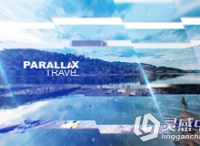 视差三维空间幻灯片展示AE模板 VideoHive Parallax Travel