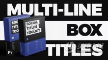 35组社交媒体视频文字标题动画PR模板下载 Social Titles Toolkit - Premiere Pro MOGRTs