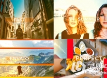 现代时尚快速切换照片幻灯片相册动画AE模板 Videohive Fast Slideshow