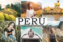 秘鲁旅拍人文风光Lightroom预设与移动LR预设 Peru Lightroom Presets