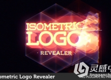 超炫魔方Logo演绎动画AE模板 Videohive Isometric Logo Revealer