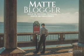 磨砂博客人像lr预设 Matte Blogger- Desktop & Lightroom Presets