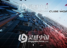 魔方风格视频展示效果AE模板 videohive CubeWorld 9614533