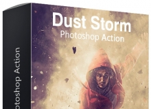 沙尘风暴PS动作 Dust Storm Photoshop Action