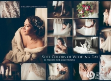 温暖柔和婚纱婚礼后期彩色修正Lightroom预设 Soft Colors of Wedding-15 presets