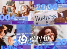 公司企业时间线发展历程史介绍展示AE模板 Videohive Corporate History Timeline