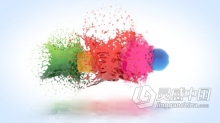 多彩油漆液体水飞溅动画特效制作LOGO片头视频 AE模板 AE工程文件 Colorful Splatter Logo Reveal