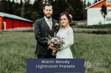 喜怒无常婚礼人像Lightroom预设 Warm Moody Lightroom Presets