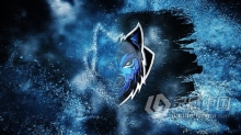 冬季暴风雪环境冷冻结霜冰LOGO动画视频片头效果 AE模板 AE工程文件 Winter Ice Logo Reveal