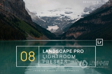 旅行风光电影胶片Lightroom预设与移动LR预设 Landscape Pro Lightroom Presets