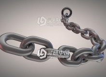 C4D制作一个动态锁链视频教程 Make a Dynamic Chain Cinema 4D Tutorial