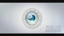 照相机拍摄机镜头对焦旋转演绎LOGO标志视频片头 AE模板 AE工程文件 Focus Logo