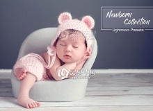 新生儿LR预设,新生儿婴儿完美肤色精品Lightroom预设 25 Newborn Lightroom Presets