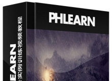 PS背景特效融合实例训练视频教程 Phlearn Pro Photoshop Tutorial Howl