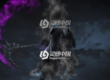 死神镰刀挥舞怒砍LOGO标志展示片头AE模板 Videohive Cinematic Reaper Logo
