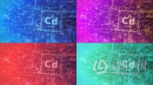 高科技数字化信息化学物理元素特效制作LOGO动画视频片头 AE模板 AE工程文件 Chemical Digital Logo Reveal