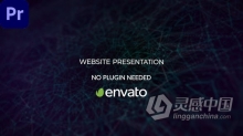 PR模板-互联网营销视频网页设计展示网站介绍宣传 Website Presentation Premiere Pro