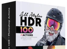 PS动作HDR动作合集 All Styles HDR – Photoshop Actions