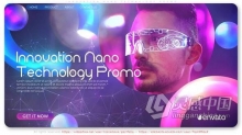 创新纳米技术推广未来新型科技设计公司宣传片 AE模板 AE工程文件 Innovation Nano Technology Promo