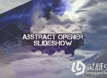 唯美图片抽象空间幻灯片AE模板 VideoHive Abstract Opener Slideshow