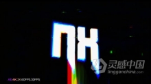 故障毛刺失真数字RGB损伤视频LOGO片头 AE模板 AE工程文件 Fast Glitch Logo