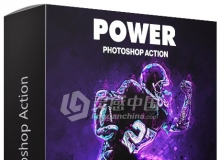 能量光效PS动作 Power Photoshop Action