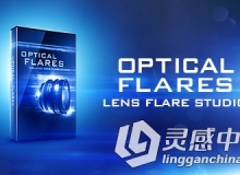 AE镜头光晕耀斑光效插件 Optical Flares 1.3.5 for Mac