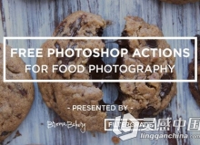 食物美食摄影后期调色动作 Photoshop Actions for Food Photography