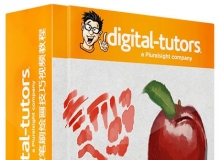 Photoshop水墨特效笔刷绘画技巧视频教程Digital-Tutors Creating Natural Media Br...