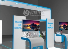 C4D惠普展厅展馆建模材质渲染视频教程 附工程文件 How to Create an Exhibition Stand