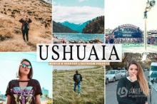 南美小城乌斯怀亚旅拍人像LR预设与移动LR预设 Ushuaia Lightroom Presets