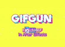 一键快速输出GIF动图格式插件AE脚本 GifGun 1.7.15 Win/Mac 支持AE 2020