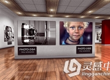 3D画廊美术馆相册动画AE模板 Videohive Photo Art Gallery 3D