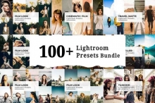 100组适用于婚礼人像旅拍电影风光Lightroom预设包 100+ Lightroom Presets Bundle