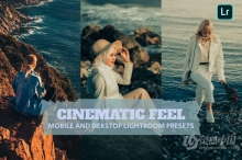 旅拍电影人像后期调色Lightroom预设 Cinematic Feel Lightroom Presets