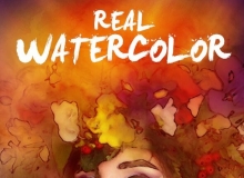 水彩画PS动作 Real Watercolor Painting Photoshop Action