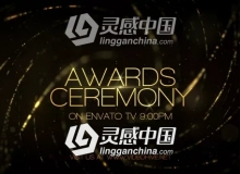 金色背景粒子颁奖典礼展示片头AE模板 Videohive Awards Ceremony Pack