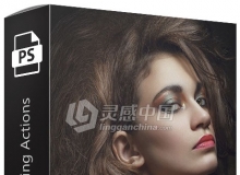 专业皮肤纹理再生修饰PS动作 PRO Skin Retouching Actions