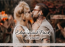 VSCO高端德系胶片Lightroom+ACR预设 Elopement Preset Pack for Lightroom