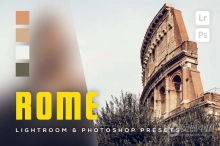 罗马旅拍后期电影胶片感Lightroom预设 Rome Lightroom Presets