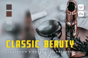 6种经典美容人像lr预设 6 Classic Beauty Lightroom and Photoshop Presets