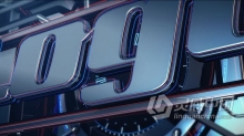 工业LOGO钢铁机器标志视频片头动画 AE模板 AE工程文件 Industrial Logo