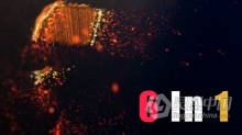 美丽炫酷粒子汇聚生成品牌标志LOGO片头AE模板AE工程文件 Elegant Particle Reveal
